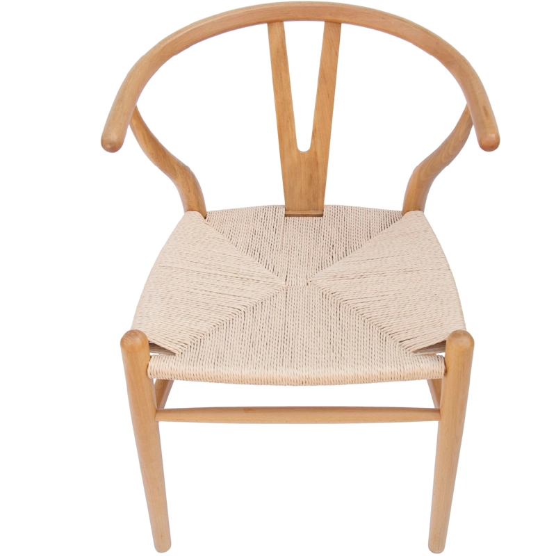 Pack 2 unidades SILLA WISHBONE COLOR MADERA NATURAL - 4