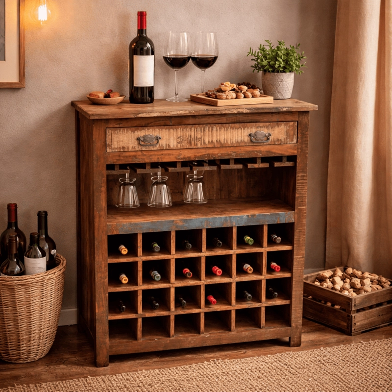 CAVA DE MADERA LEH - MEYA MUEBLES - 2
