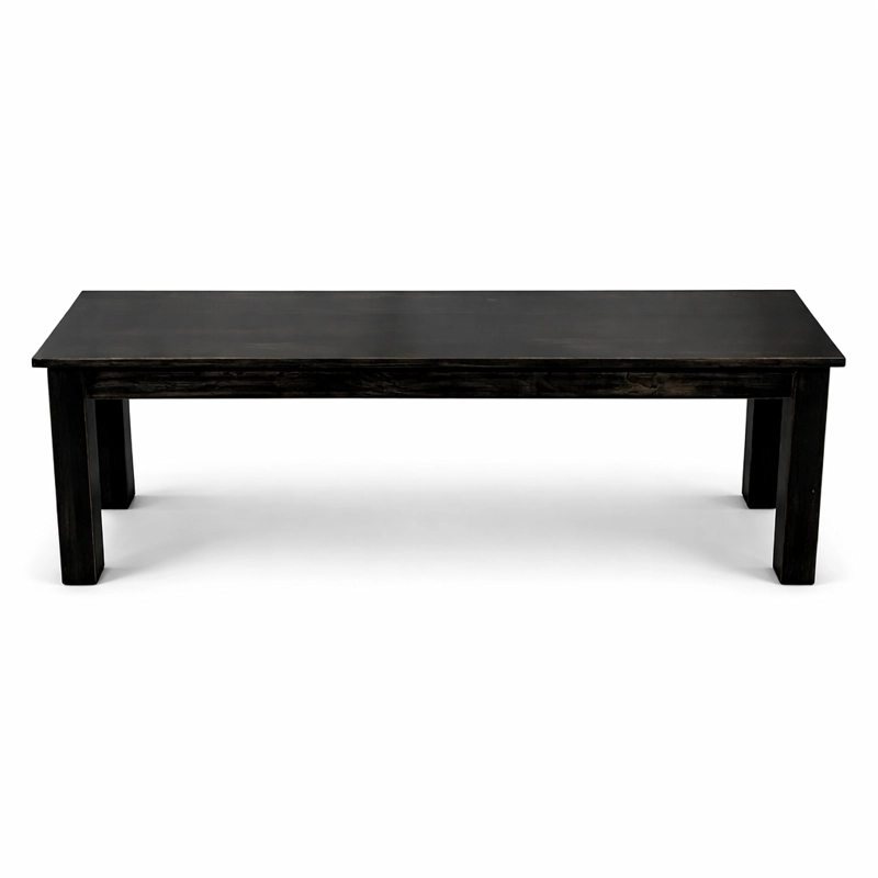 BANCA DE MADERA NEGRA LODI - MEYA MUEBLES - 3