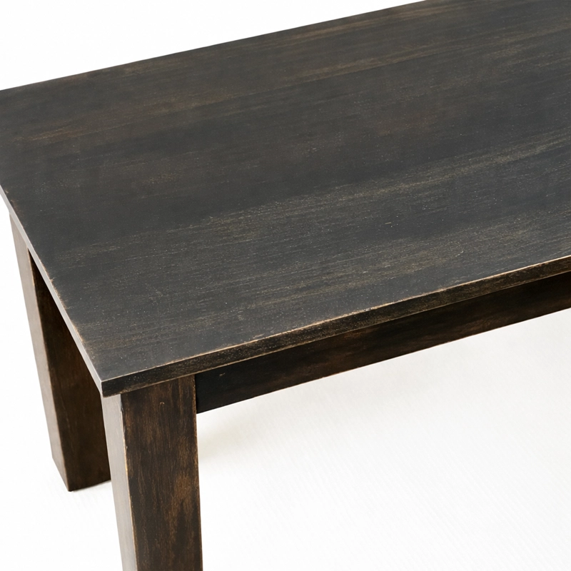 BANCA DE MADERA NEGRA LODI - MEYA MUEBLES - 4