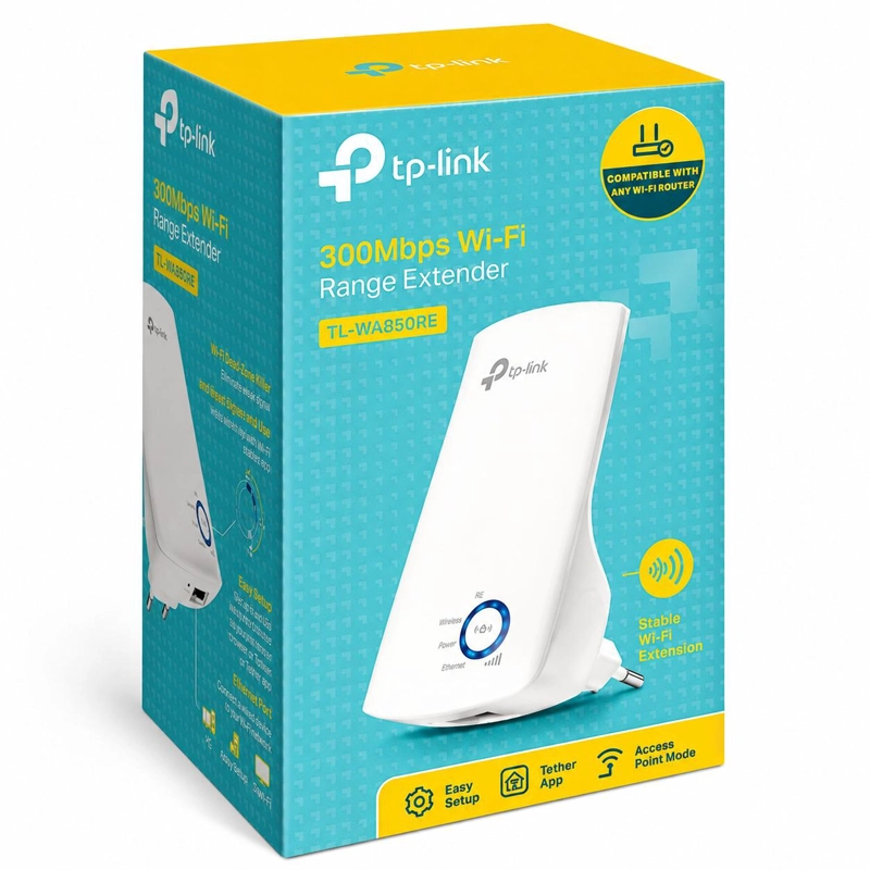 REPETIDOR TP-LINK TL-WA850RE WIFI INALÁMBRICO 300MBPS - 5