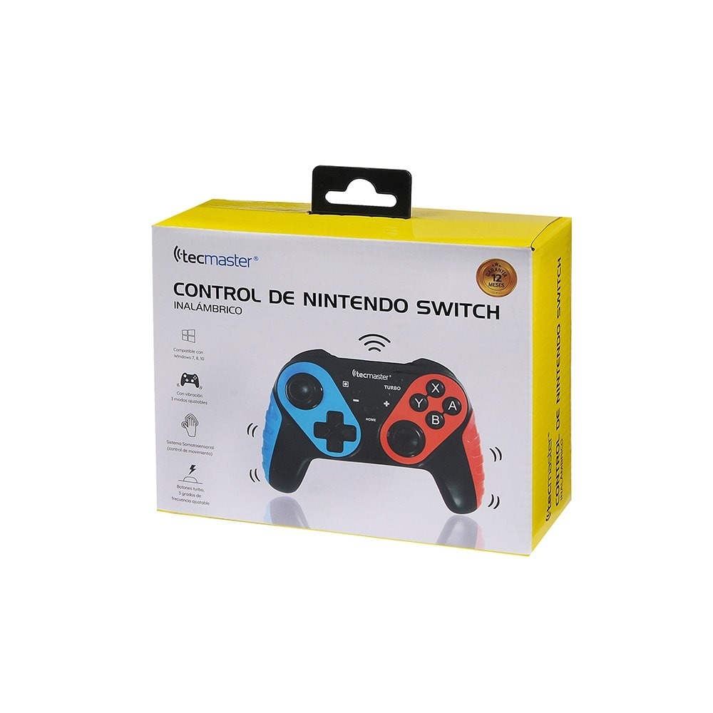 GAMEPAD UNIVERSAL TECMASTER INALÁMBRICO MULTIPLATAFORMAS BLUETOOTH TM-400506 - 7