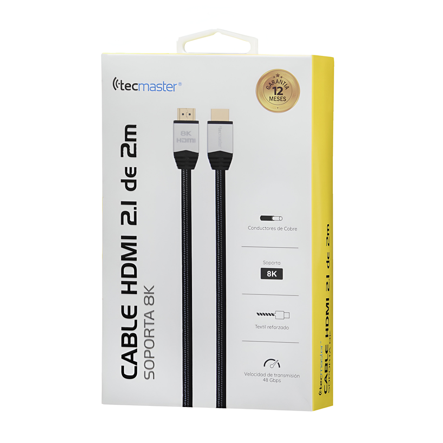CABLE HDMI PROFESIONAL V 2.1 PARA 8K / 48 GBPS / 2 METROS - 3