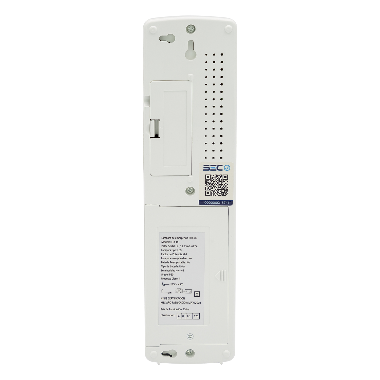 LAMPARA LED DE EMERGENCIA RECARGABLE MULTIPROPÓSITO SEC L446 - 4