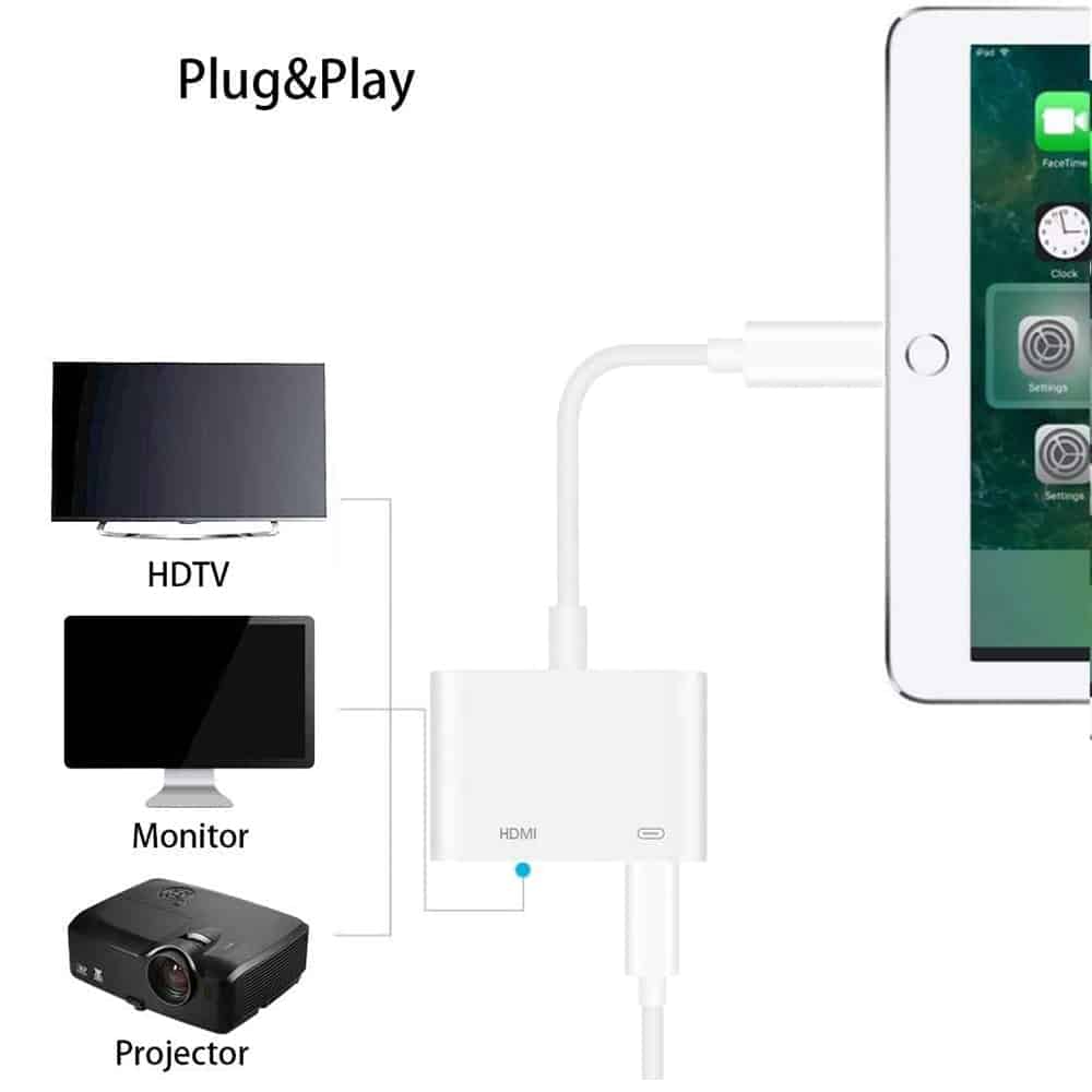 ADAPTADOR LIGHTNING A HDMI PARA IPHONE / IOS/ IPAD TL-113 - 6