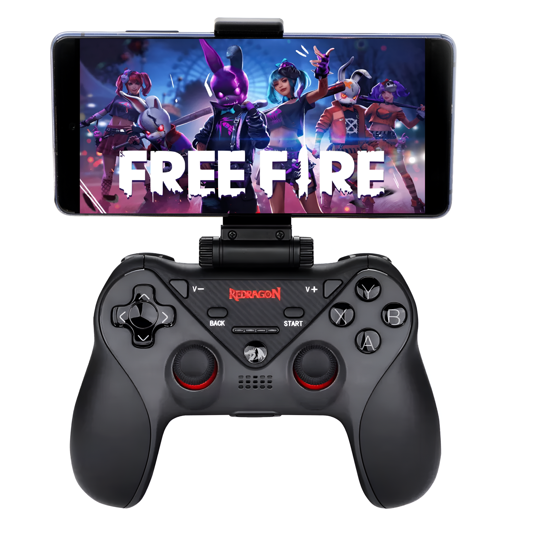 GAMEPAD REDRAGON INALÁMBRICO G812 BLUETOOTH MULTIPLATAFORMAS - 1