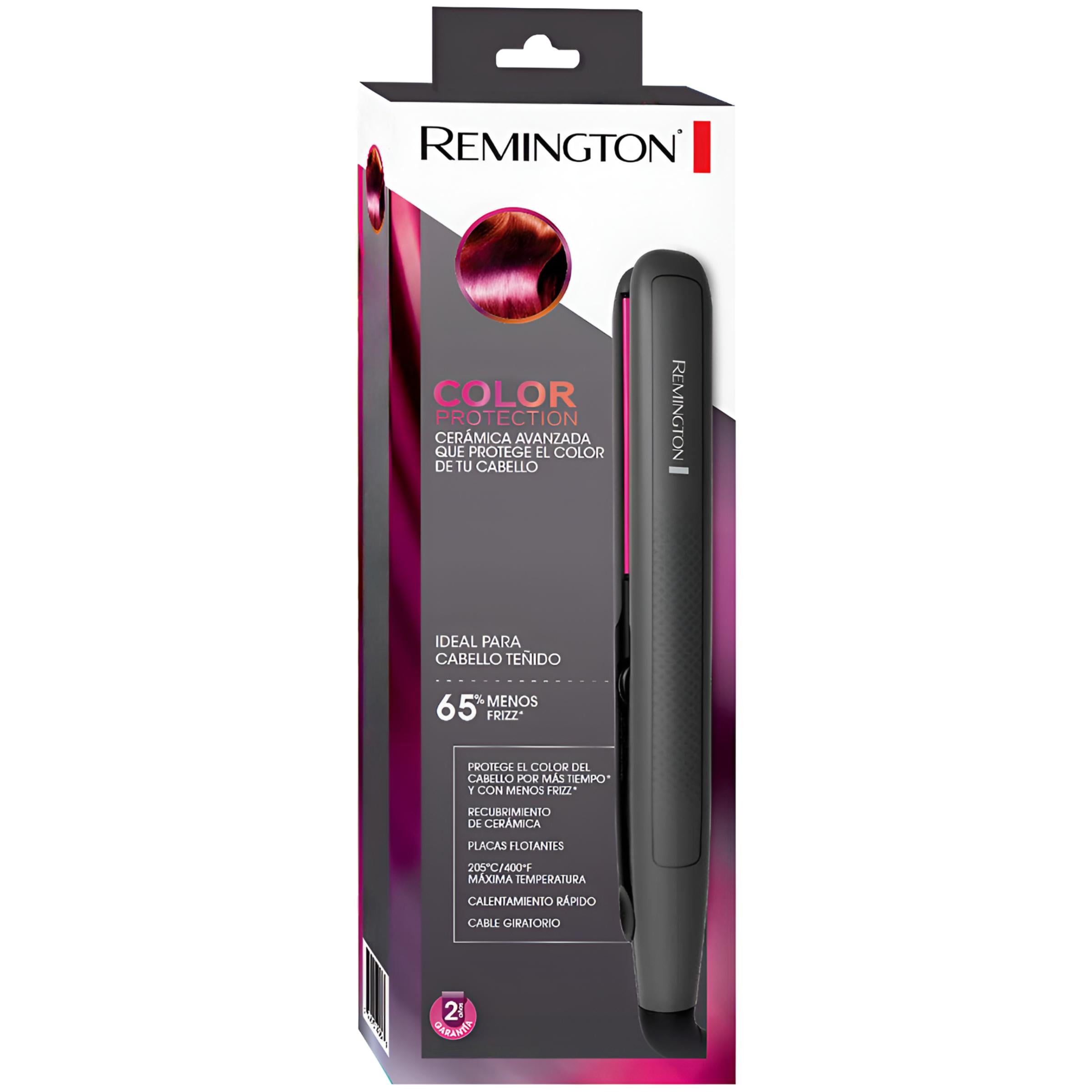 ALISADOR DE CABELLO REMINGTON COLOR PROTECT S6300 ANTI FRIZZ - 2