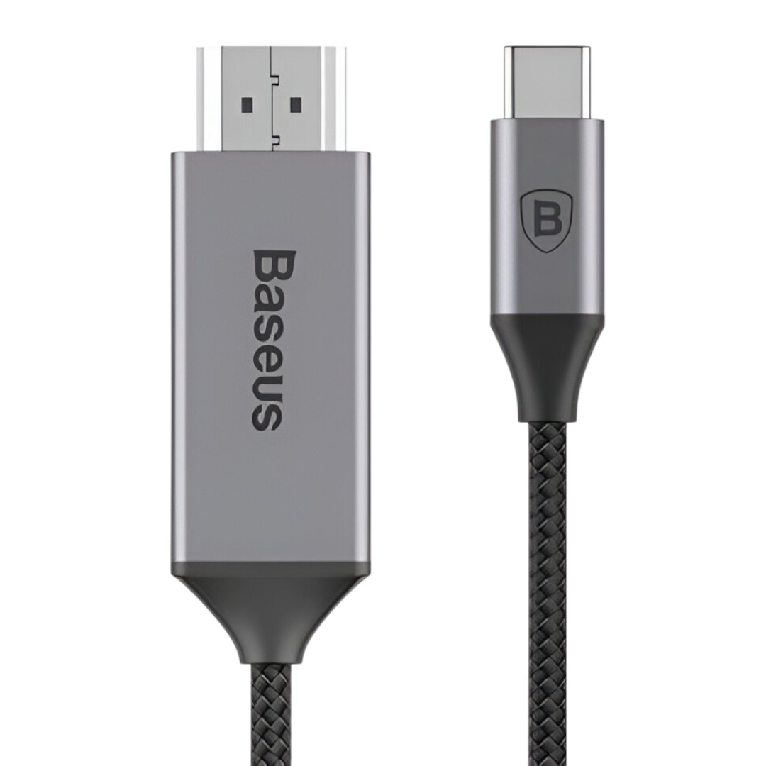 CABLE BASEUS HDMI A USB C 1.8 MT CATSY-0G - 2