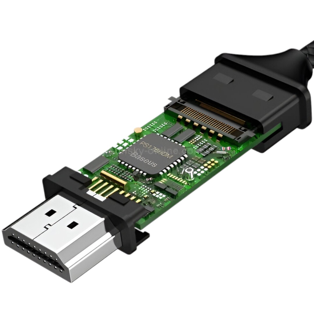 CABLE BASEUS HDMI A USB C 1.8 MT CATSY-0G - 4