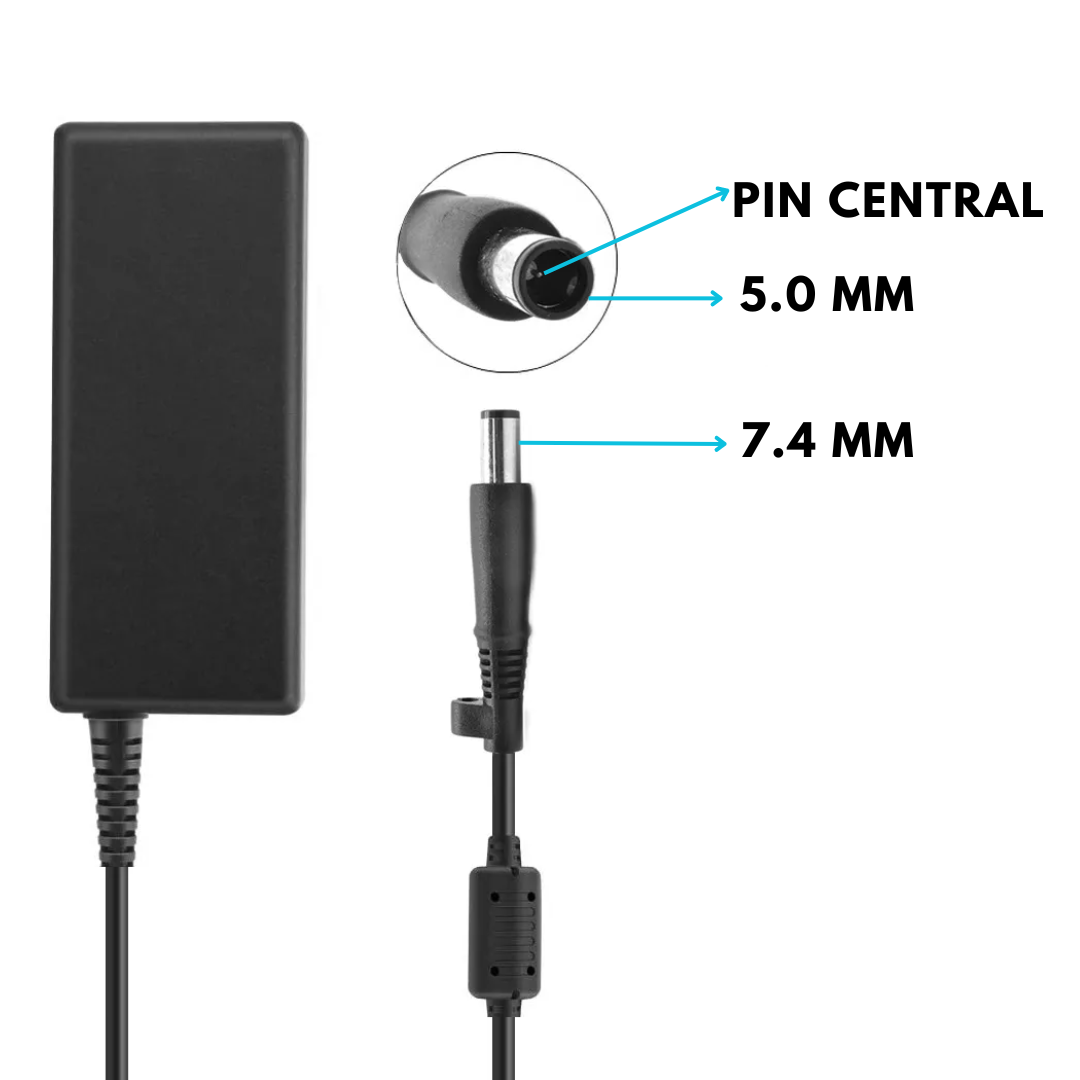 CARGADOR NOTEBOOK HP PARA 18.5V/3.5A PUNTA AGUJA DBEKC-104 - 3