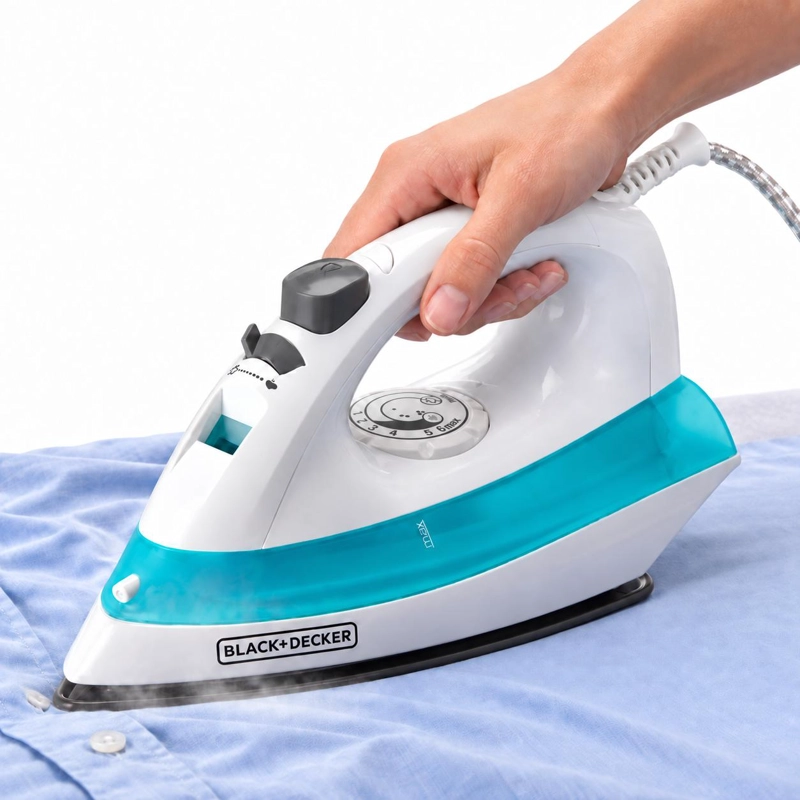 PLANCHA DE ROPA CON VAPORIZADOR BLACK + DECKER IRBD100-CL - 6