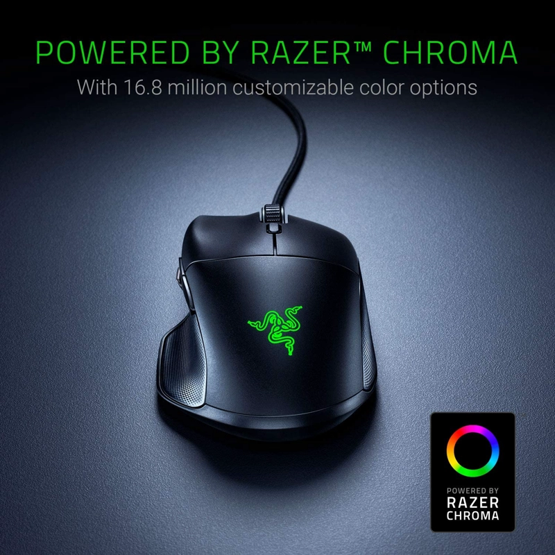 MOUSE GAMER RAZER BASILISK ESSENTIAL 6400 DPI RGB - 3