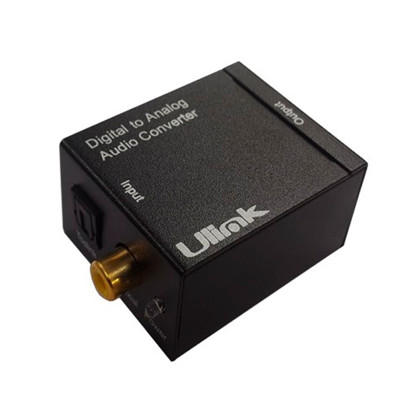 CONVERSOR DE AUDIO ÓPTICO DIGITAL A RCA / AUX ULINK UL-DGRCA - 9