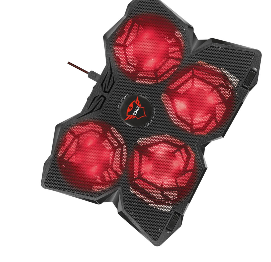 VENTILADOR TRUST NOTEBOOK GAMER GXT278 YOZU LED 1200RPM - 4