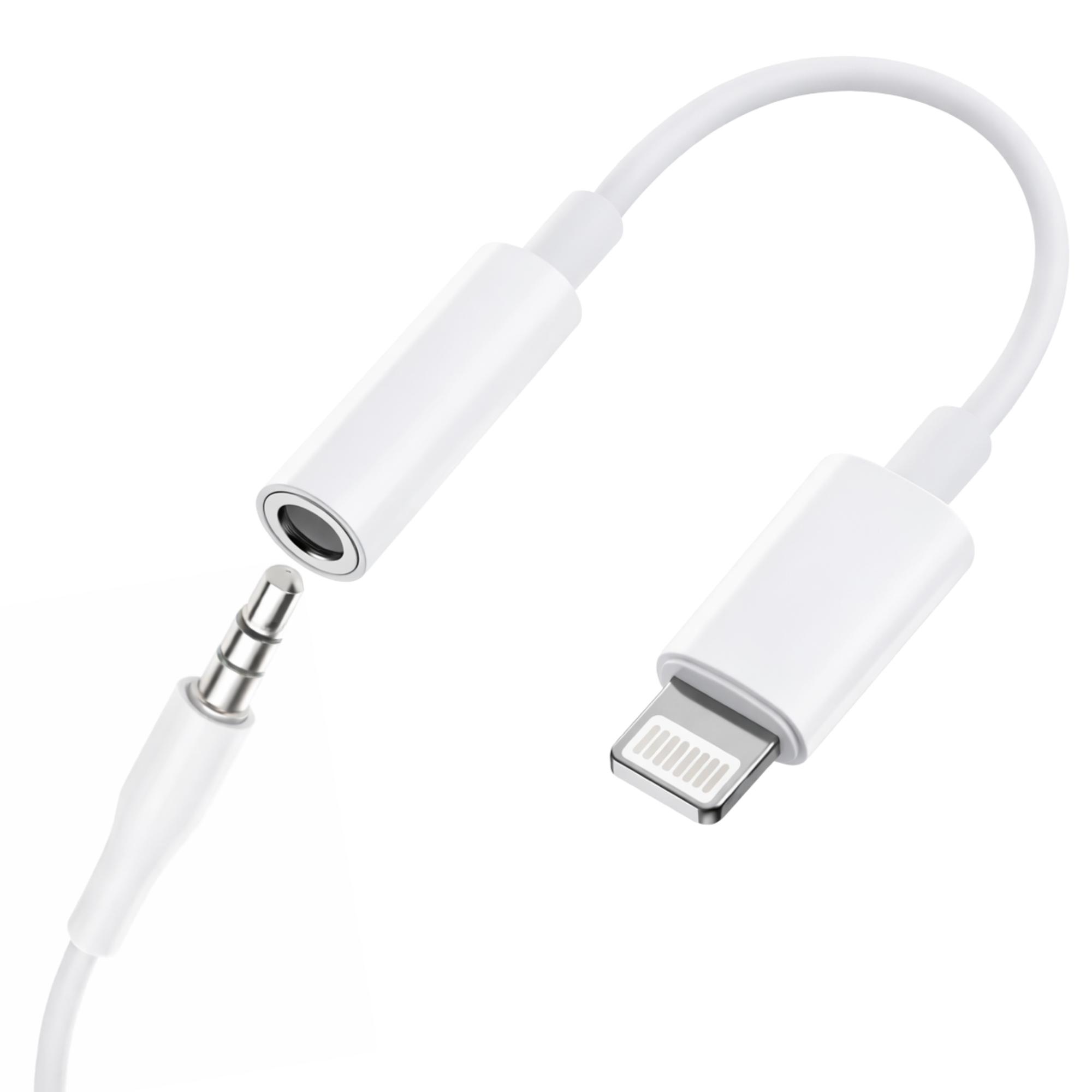 ADAPTADOR DE AUDIFONOS PARA IPHONE LIGHTNING A JACK 3.5MM - 1