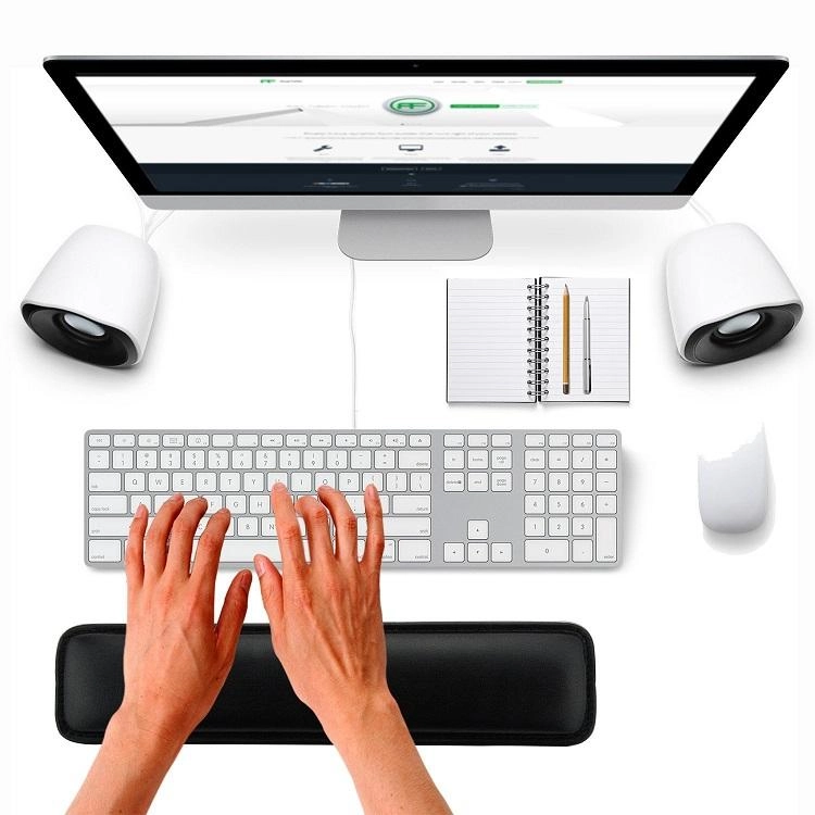 APOYA MUÑECA TECMASTER S ERGONÓMICO GEL TECLADO MEMORY FOAM PRO TM-400508 - 5