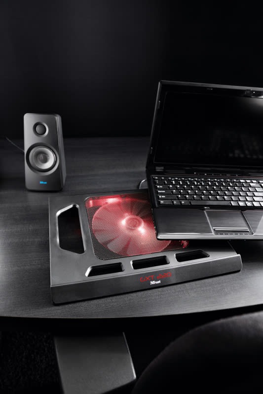 VENTILADOR TRUST NOTEBOOK GAMER KUZO GXT 220 ILUMINADO - 8