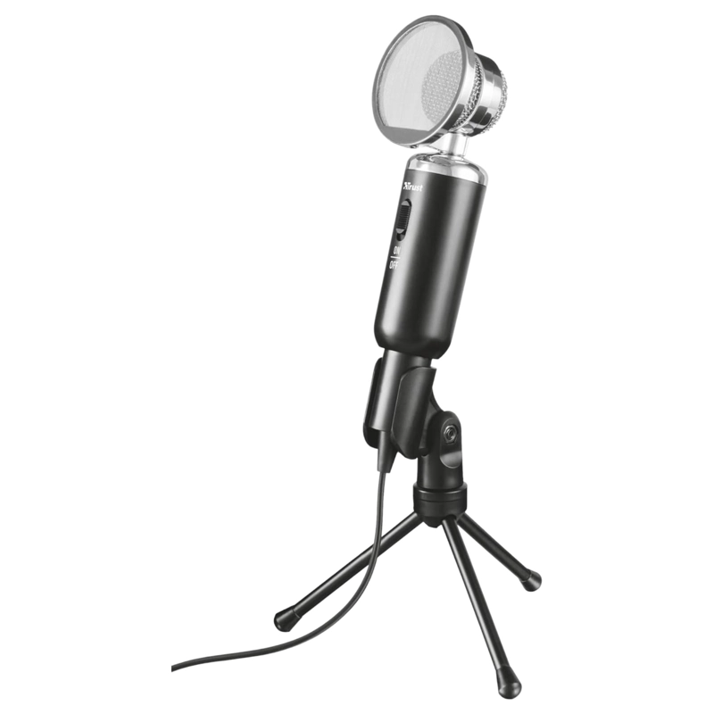 MICROFONO TRUST MADELL DE ESCRITORIO JACK 3.5MM CON FILTRO POP - 3