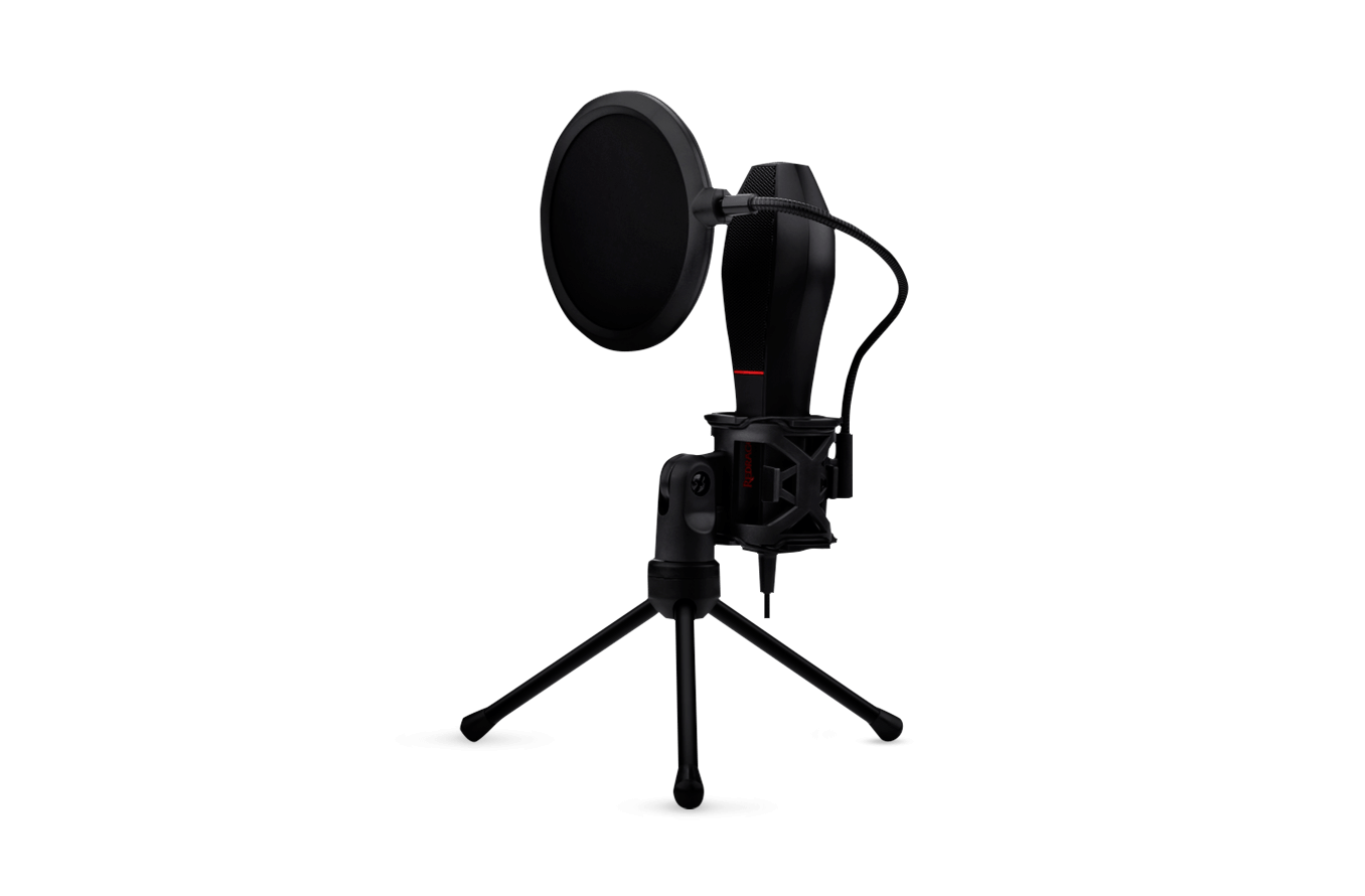 MICROFONO REDRAGON M200 GAMER QUASAR USB CONDENSADOR ESTUDIO - 6