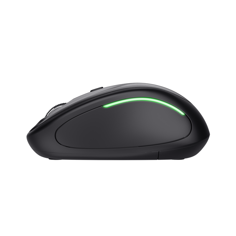 MOUSE INALÁMBRICO TRUST YVI FX RETROILUMINADO BLACK 22333-03 - 3