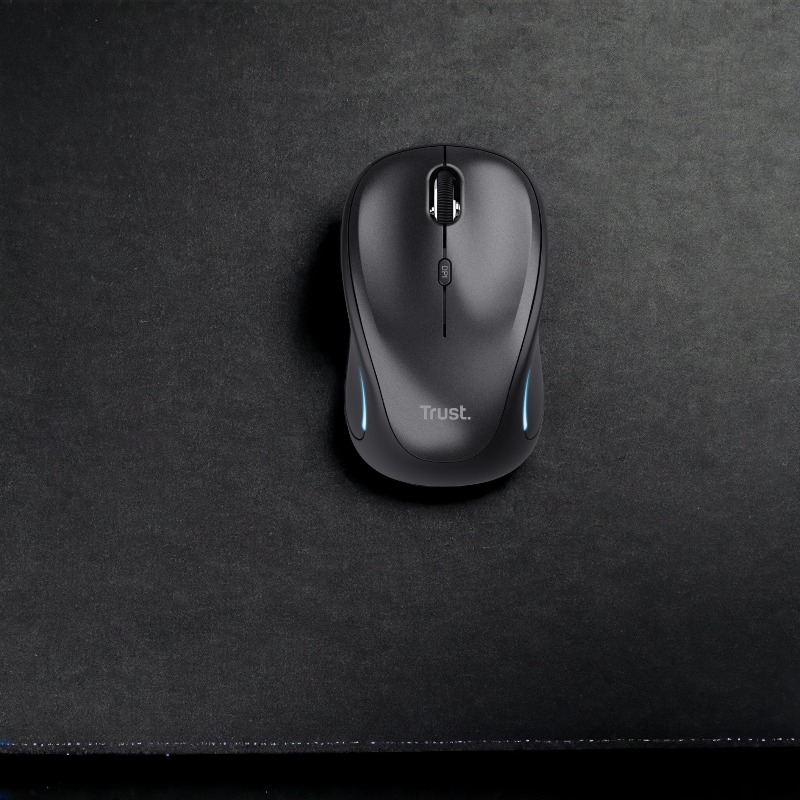 MOUSE INALÁMBRICO TRUST YVI FX RETROILUMINADO BLACK 22333-03 - 4