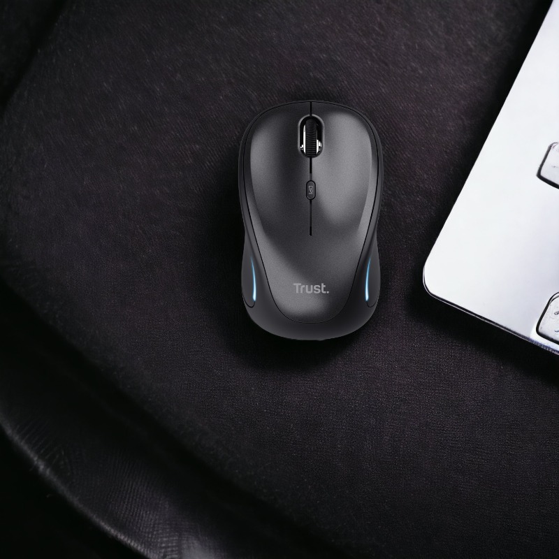 MOUSE INALÁMBRICO TRUST YVI FX RETROILUMINADO BLACK 22333-03 - 6