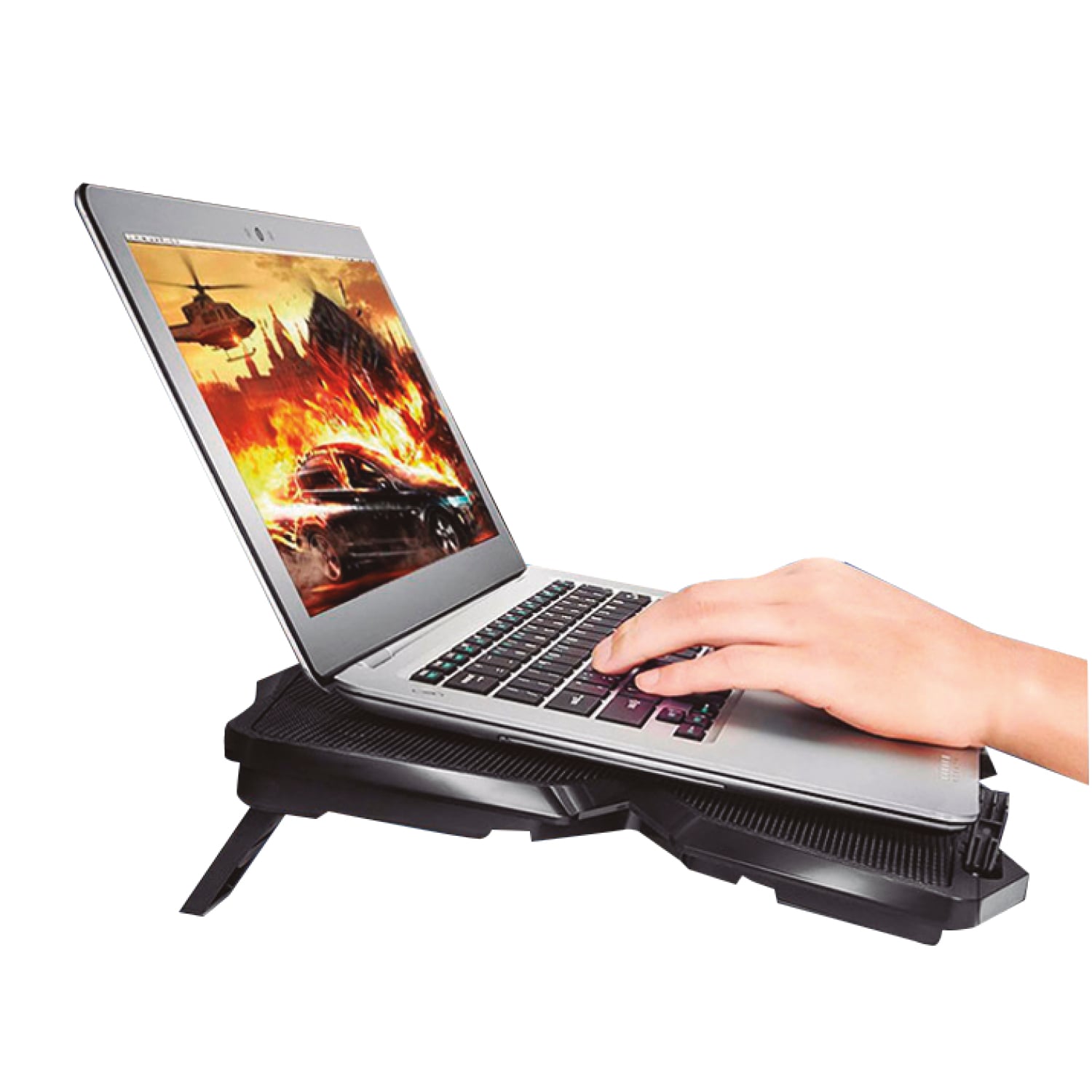 VENTILADOR REPTILEX NOTEBOOK GAMER 4 ASPAS RX0026 POWER - 5