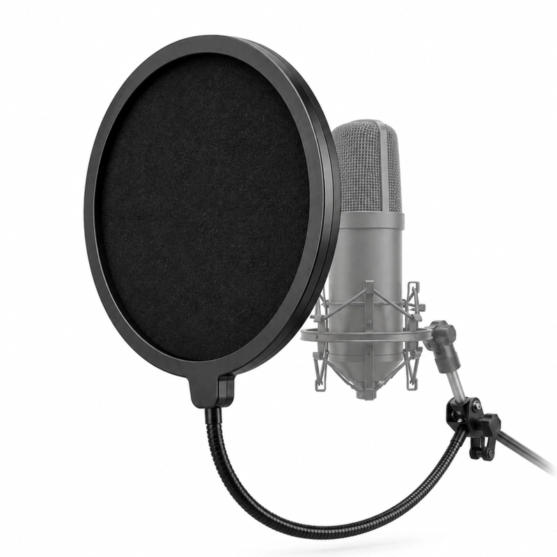 FILTRO AUDIO PRO ANTI-POP MICROFONOS GRABACION AUDIOPRO AP02035 - 1