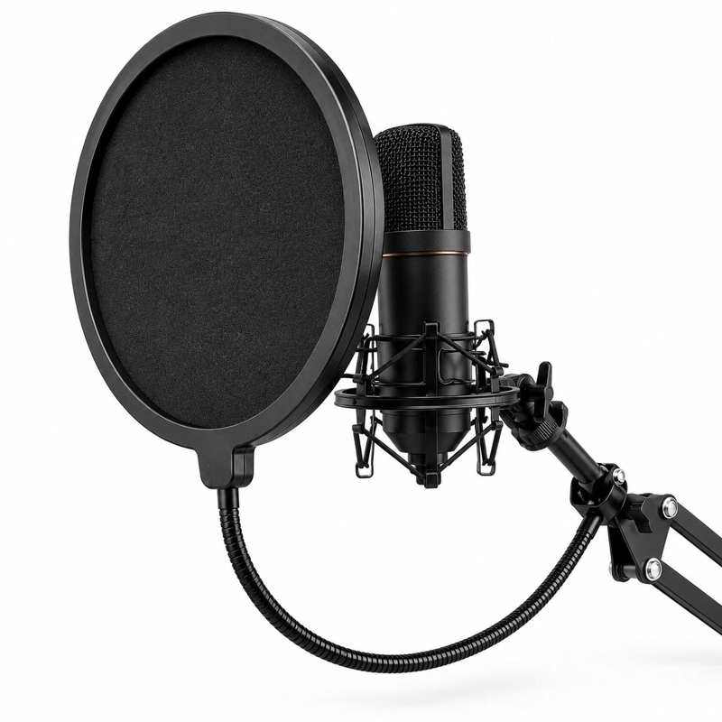 FILTRO AUDIO PRO ANTI-POP MICROFONOS GRABACION AUDIOPRO AP02035 - 2