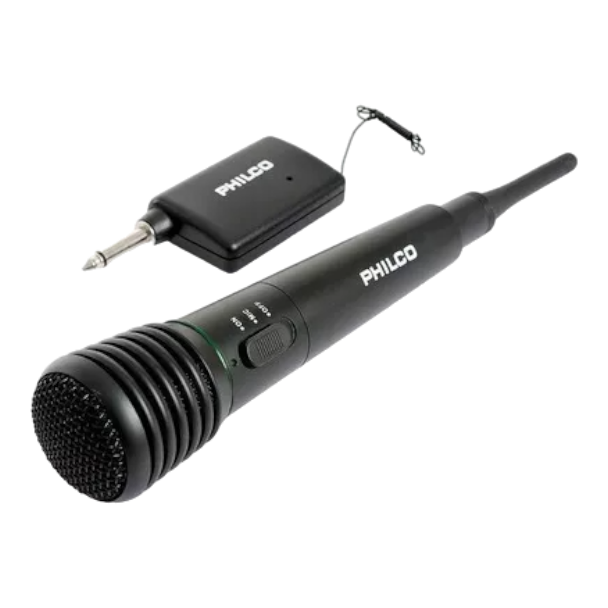 MICRÓFONO PHILCO WM308 INALÁMBRICO VHF MULTIPROPÓSITO HIFI - 3