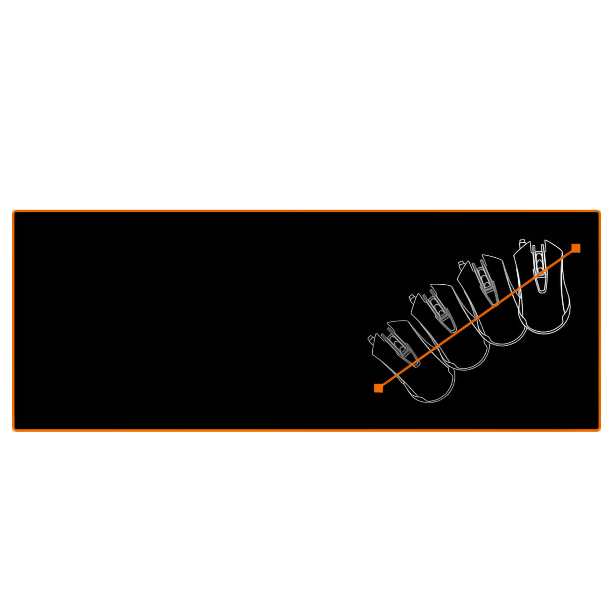 MOUSE PAD COUGAR ARENA X ORANGE GAMING EXTENDED EDITION - 4
