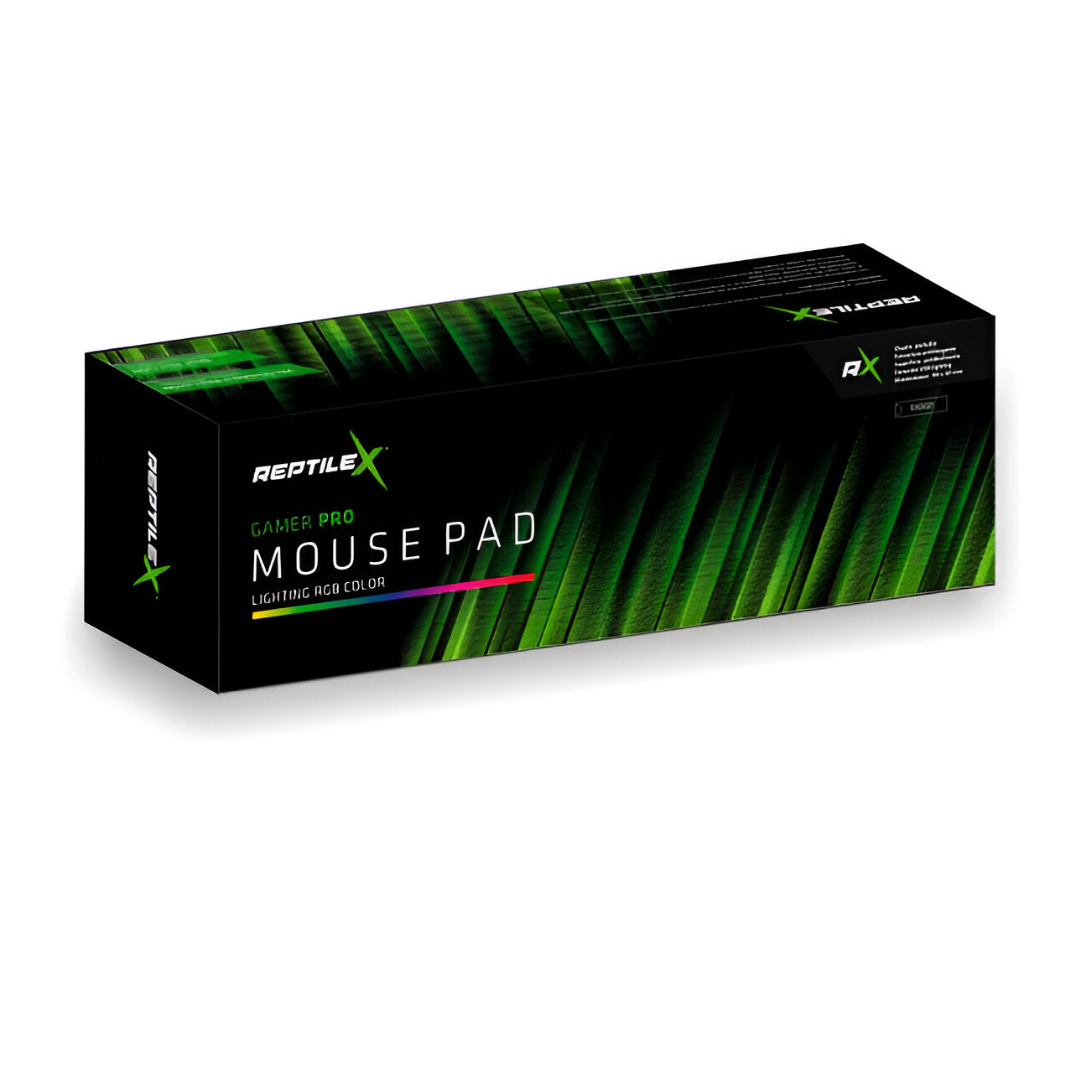 MOUSE PAD REPTILEX XL CON RGB RX0022 400X900X4 MM - 5