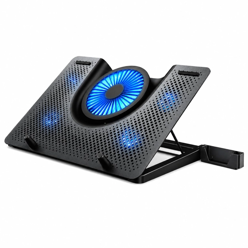 VENTILADOR PARA NOTEBOOK PROFESIONAL 5FAN TRUST QUNO GXT1125 - 2