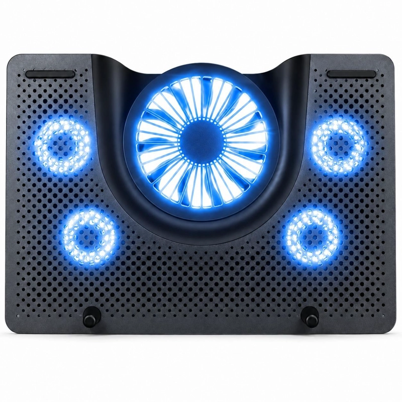 VENTILADOR PARA NOTEBOOK PROFESIONAL 5FAN TRUST QUNO GXT1125 - 3