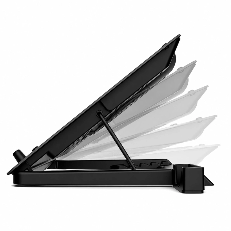 VENTILADOR PARA NOTEBOOK PROFESIONAL 5FAN TRUST QUNO GXT1125 - 6