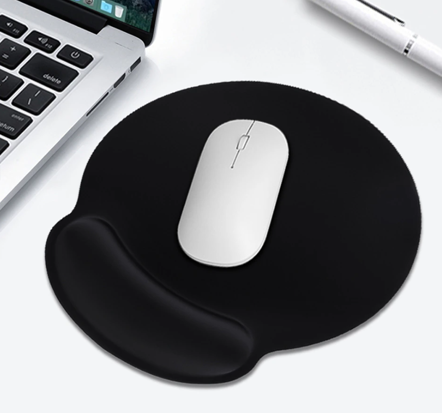 MOUSE PAD TECMASTER ERGONÓMICO CON APOYA MUÑECAS GEL CON MEMORY FOAM GEL05 - 5