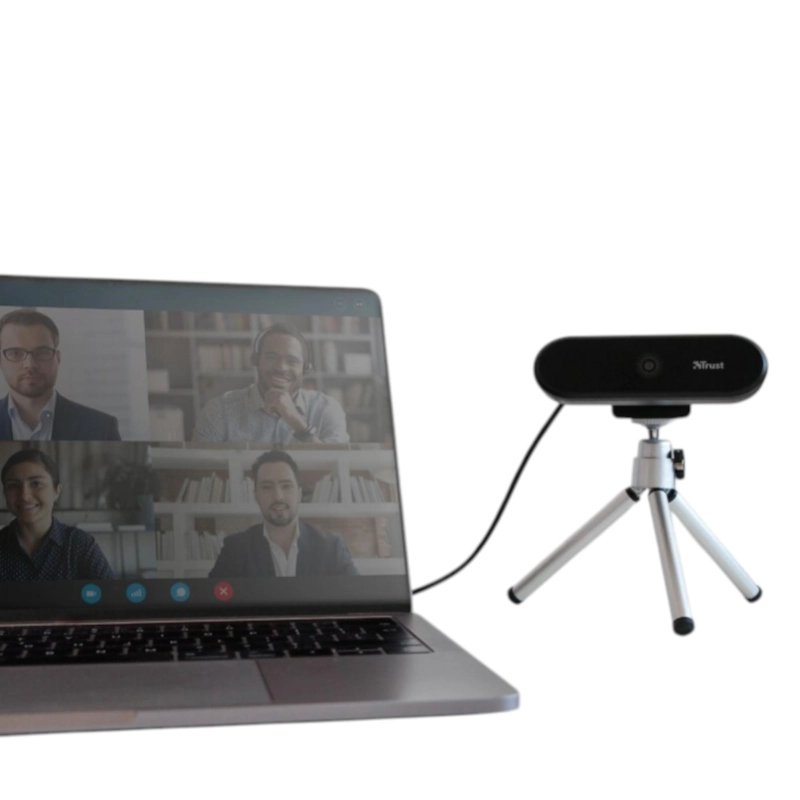 WEBCAM PROFESIONAL FULL HD TRUST TYRO CON MIC Y AUTO FOCUS - 9