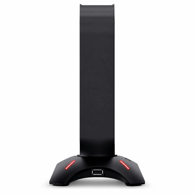 SOPORTE TRUST STAND GAMER RGB AUDÍFONOS GXT 265 + HUB - 7