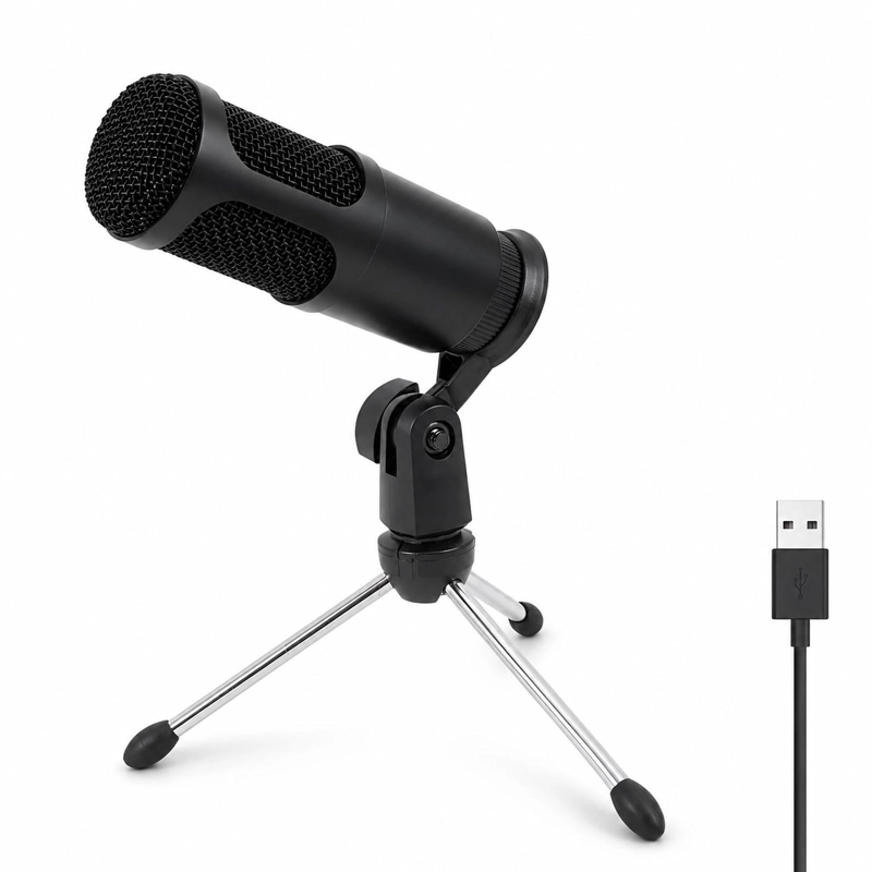 MICRÓFONO PHILCO 31623 STREAMING USB CONDENSADOR DE ESTUDIO C/ TRÍPODE - 9