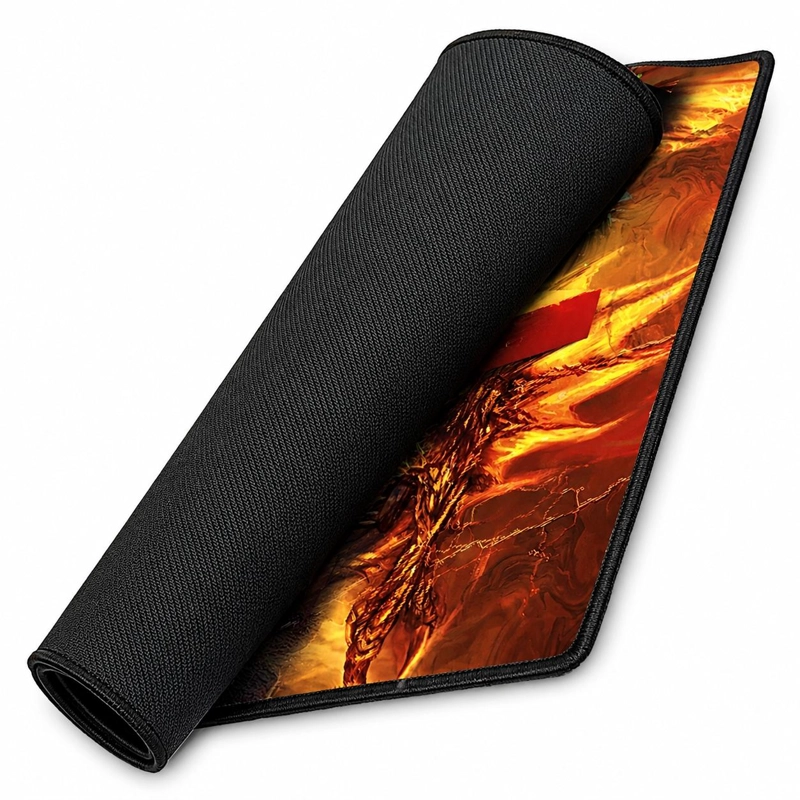 MOUSE PAD REPTILEX GAMER 70X30CM ORANGE EDITION RX0009 - 3
