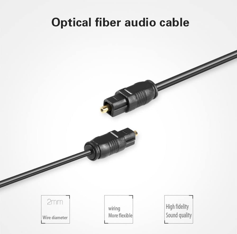 CABLE DE AUDIO COP30 OPTICO DIGITAL SPDIF TOSLINK 3MT HIGH SPEED - 5