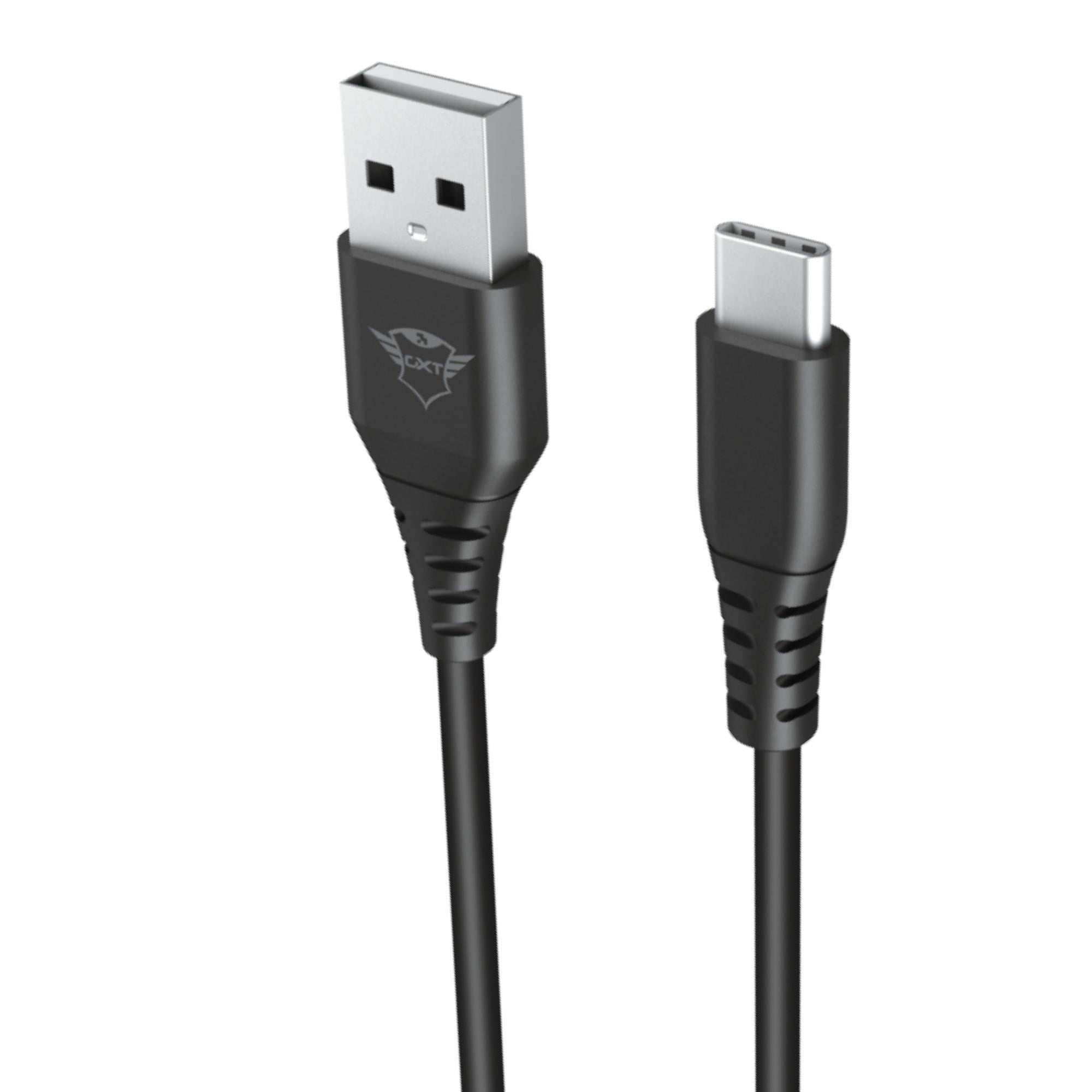 CABLE DE DATOS TRUST TYPE-C A USB PARA PS5 CARGA RÁPIDA 3M - 7