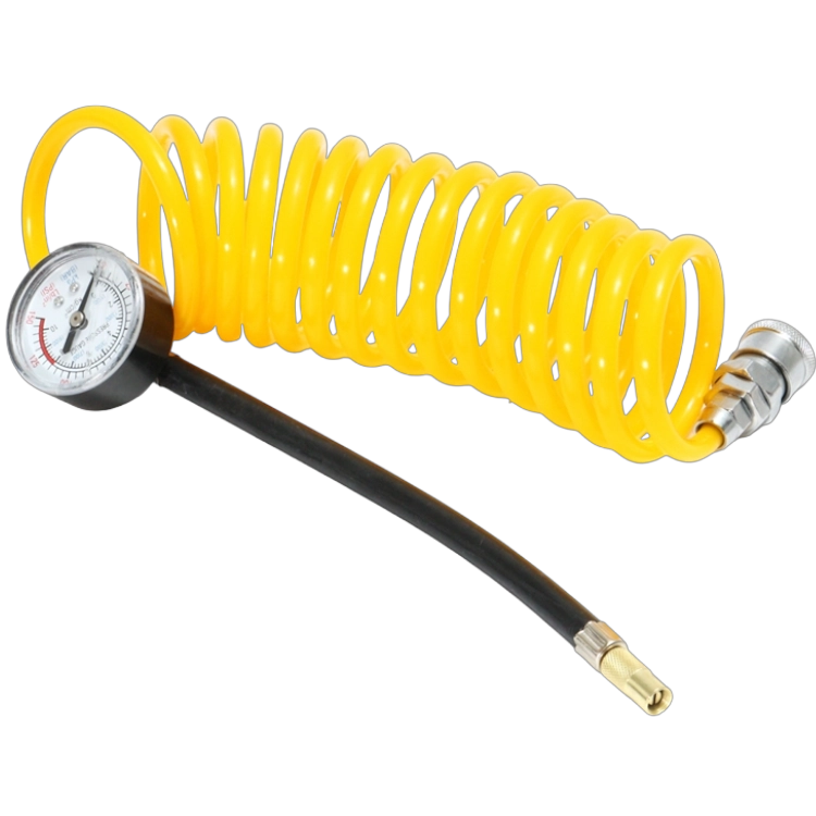 COMPRESOR DE AIRE TECNOLAB PARA AUTOS 12V DOBLE CILINDRO 150 PSI MAX - 5