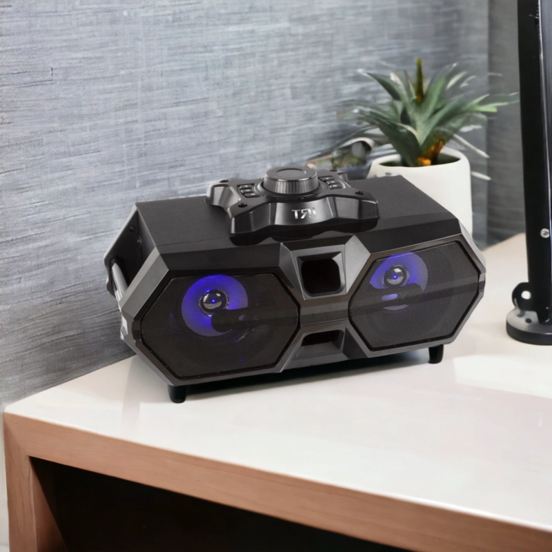 PARLANTE DE MESA IRT RECARGABLE BT / LED / FM S40BTM - 7