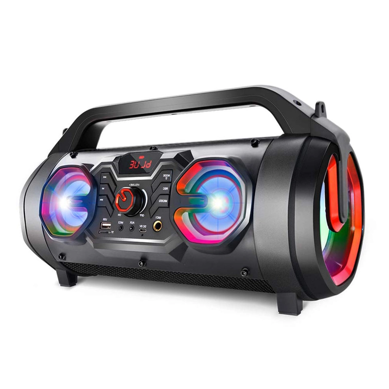 PARLANTE BLUETOOTH IRT I005GSPS503 BAZUCA FM LED CON MICRÓFONO 30 RMS - 3