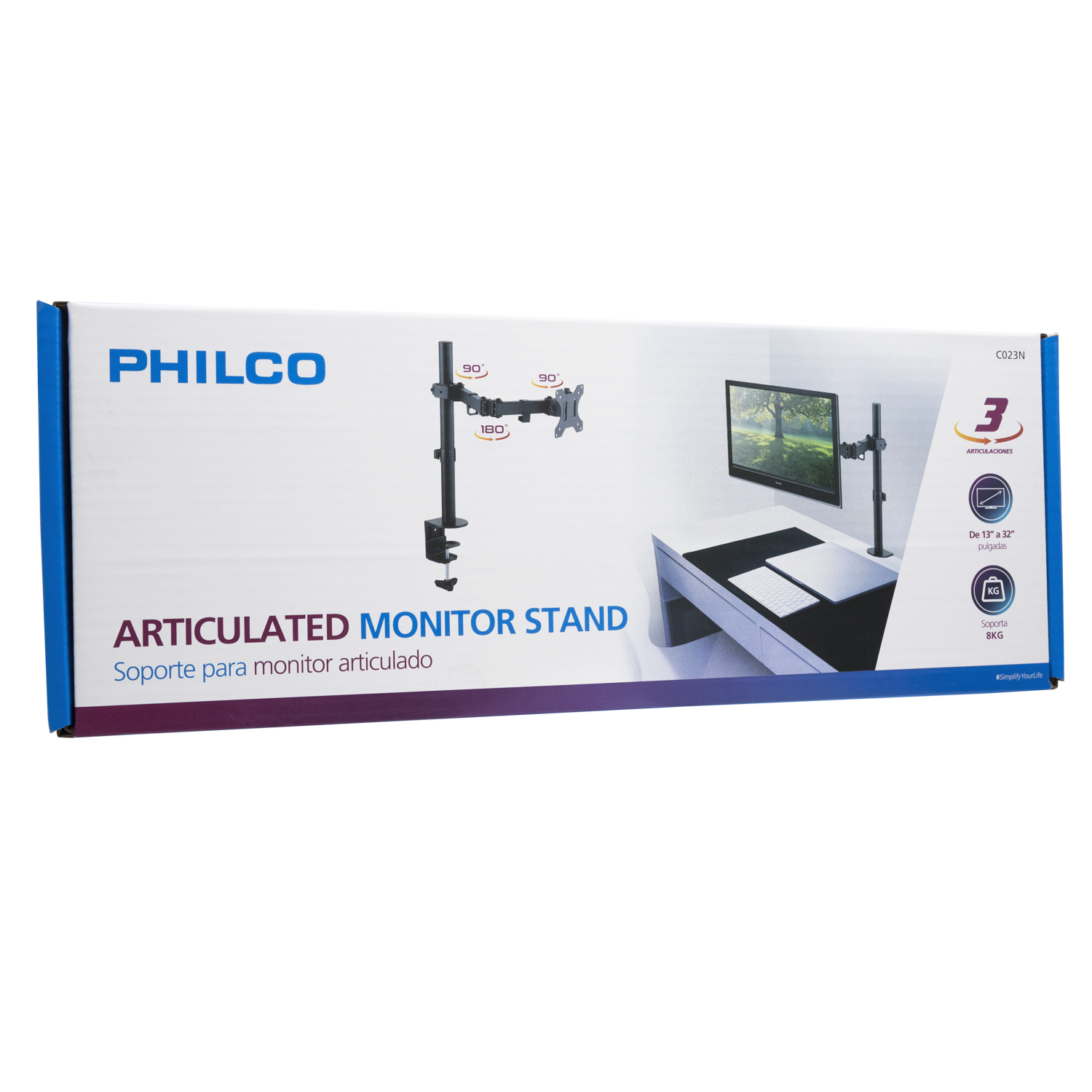 SOPORTE MONITOR PHILCO MESA REFORZADO HASTA 32"DELUXE - 6