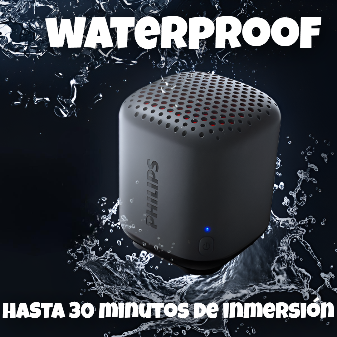 PARLANTE BLUETOOTH PHILIPS WATERPROOF IPX7 8 HORAS DE MUSICA - 3