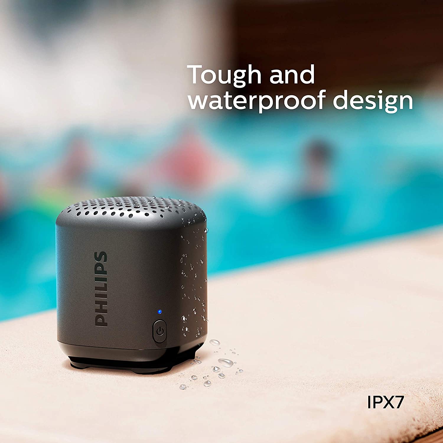 PARLANTE BLUETOOTH PHILIPS WATERPROOF IPX7 8 HORAS DE MUSICA - 4
