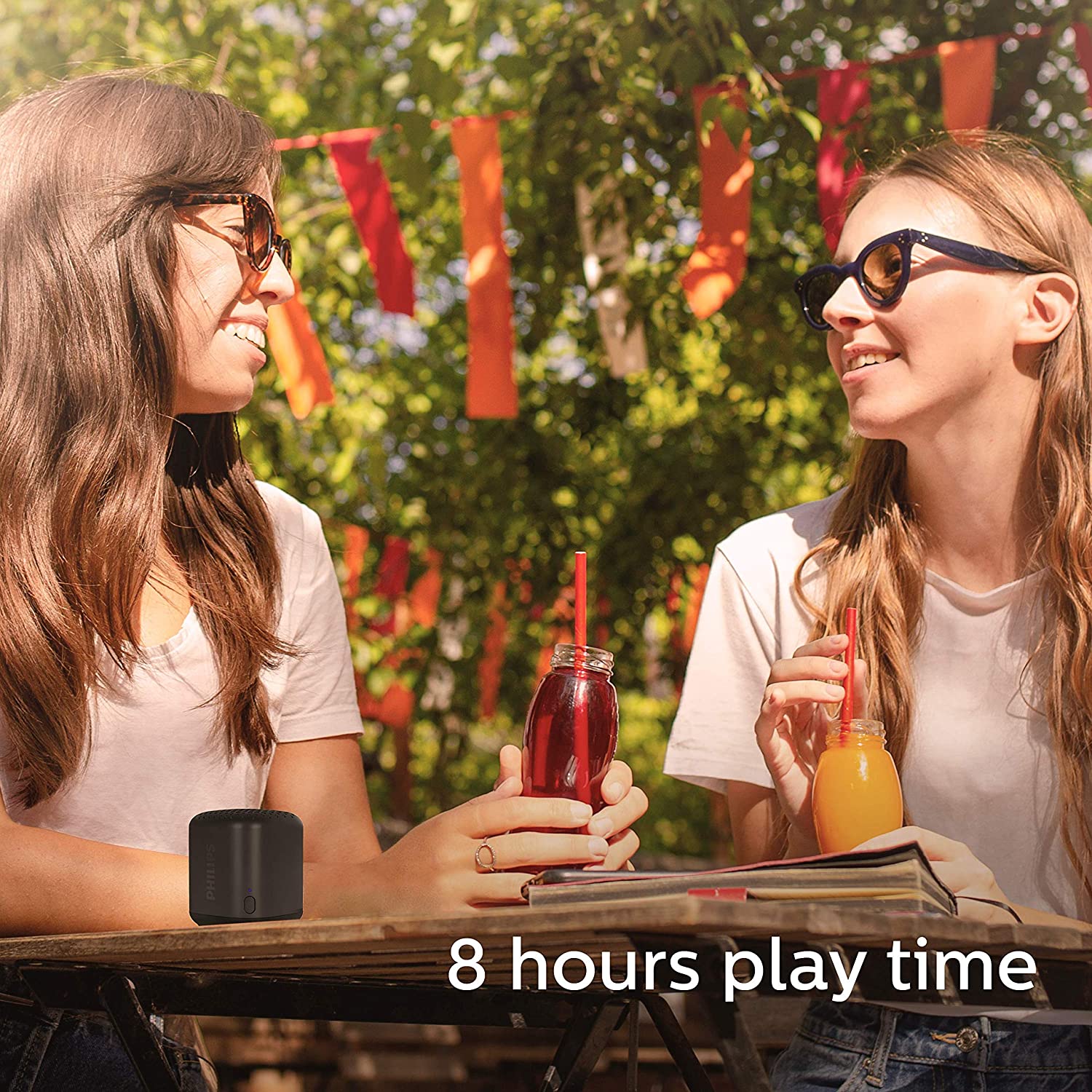 PARLANTE BLUETOOTH PHILIPS WATERPROOF IPX7 8 HORAS DE MUSICA - 8