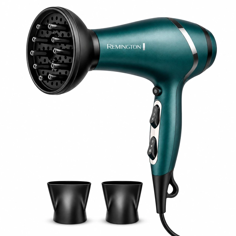 SECADOR DE CABELLO REMINGTON D11A 2300 W COCONUT THERAPY IONIZADOR PREMIUM - 1